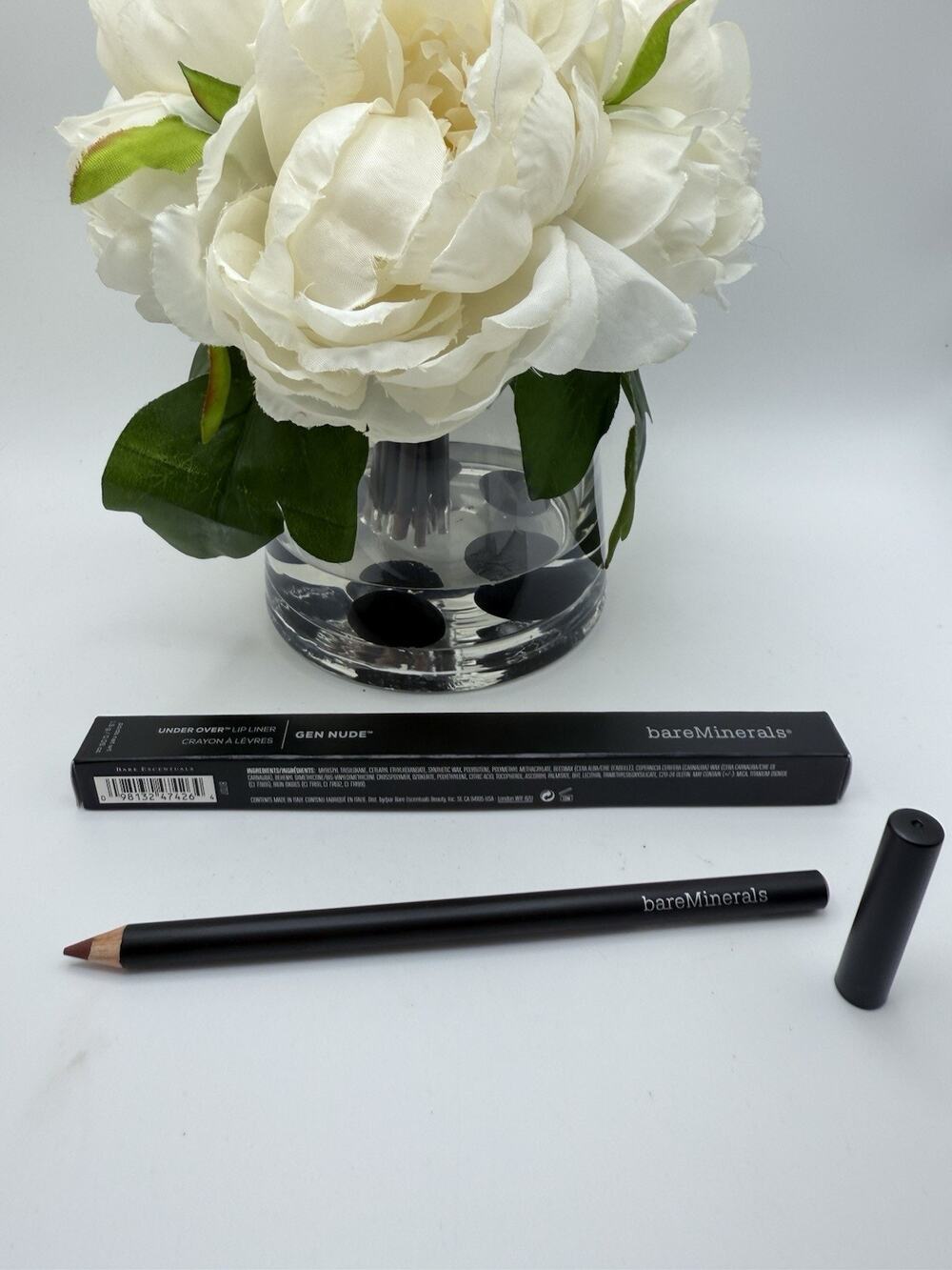 bareMinerals Gen Nude Under Over Lip Liner Attitude 0.05oz / 1.5g